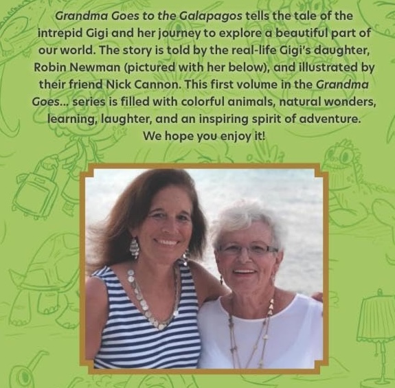 Robin Newman, left, with her mother, Gigi